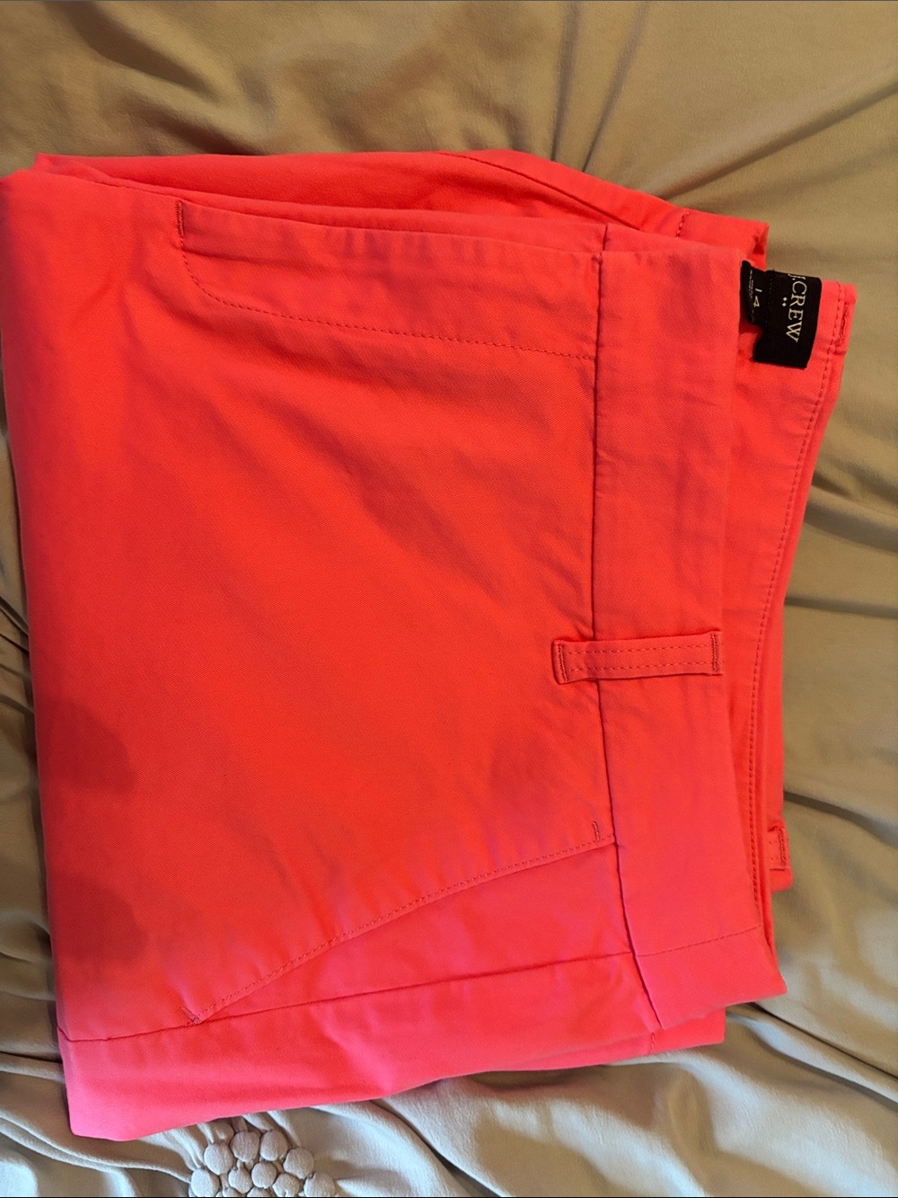 J. Crew Bright Coral Women's Bermuda Shorts